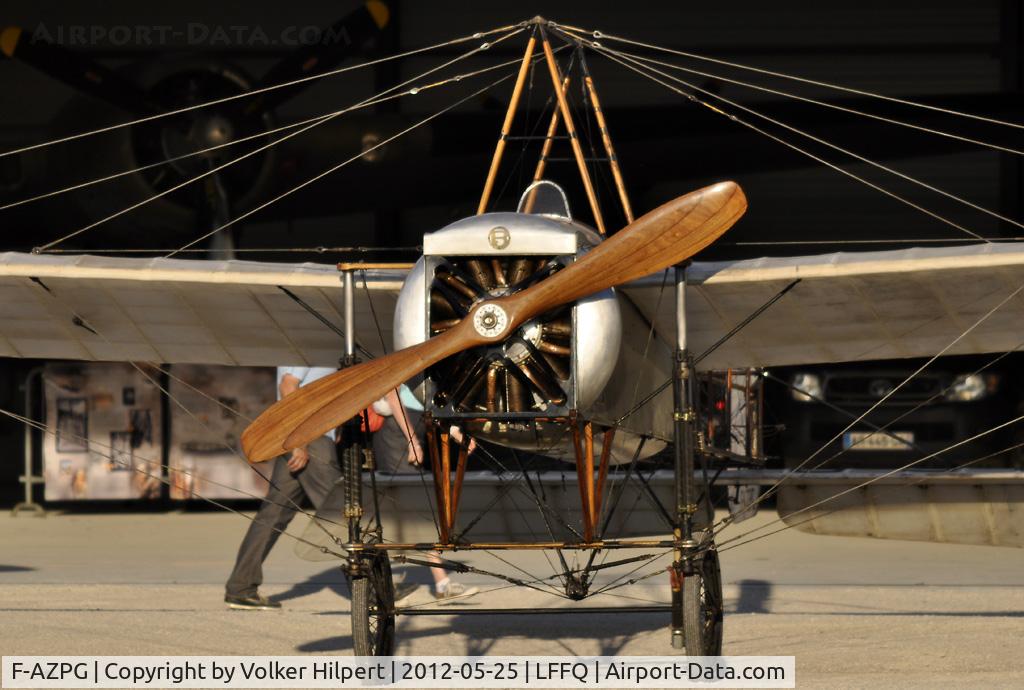 F-AZPG, Bleriot XI-2 Replica C/N SA-29, at lffq