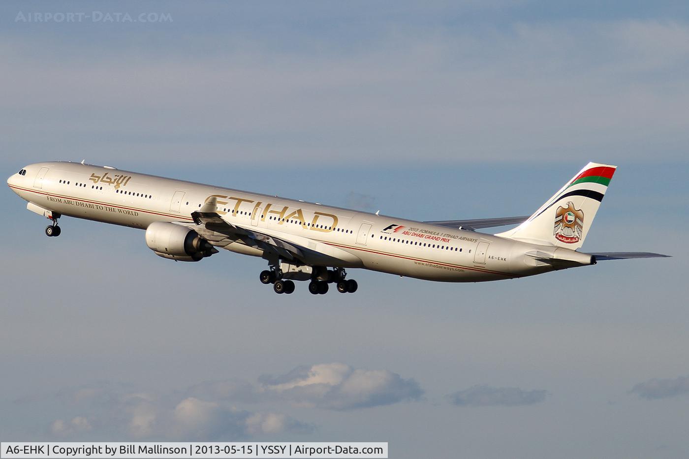 A6-EHK, 2009 Airbus A340-642X C/N 1030, AWAY TO AUH