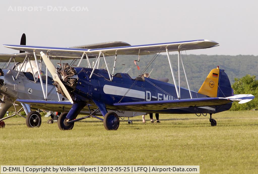 D-EMIL, 1938 Focke-Wulf Fw-44J Stieglitz C/N 114, at lffq