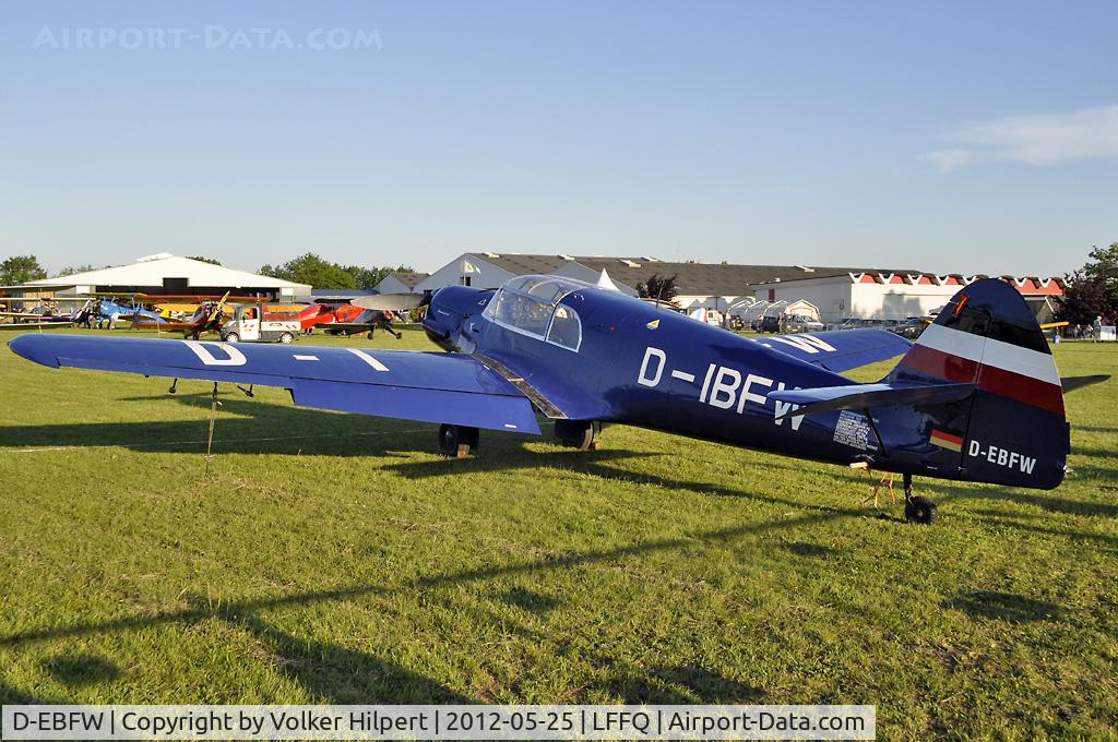 D-EBFW, 1937 Messerschmitt Bf-108 Taifun C/N 1561, at lffq