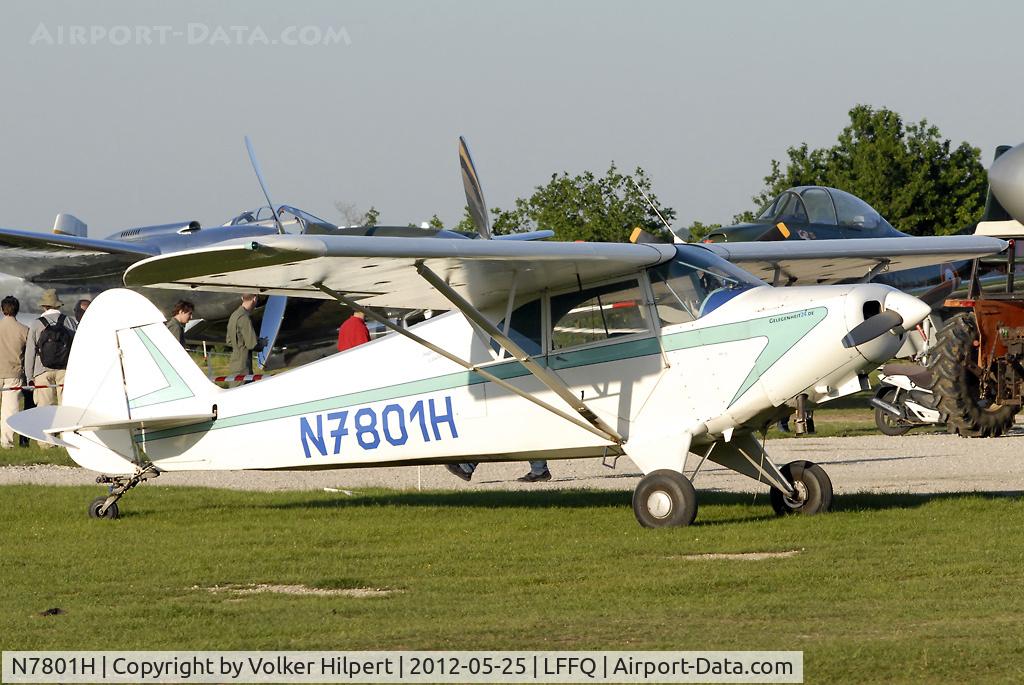 N7801H, 1946 Piper PA-12 Super Cruiser C/N 12-698, at lffq