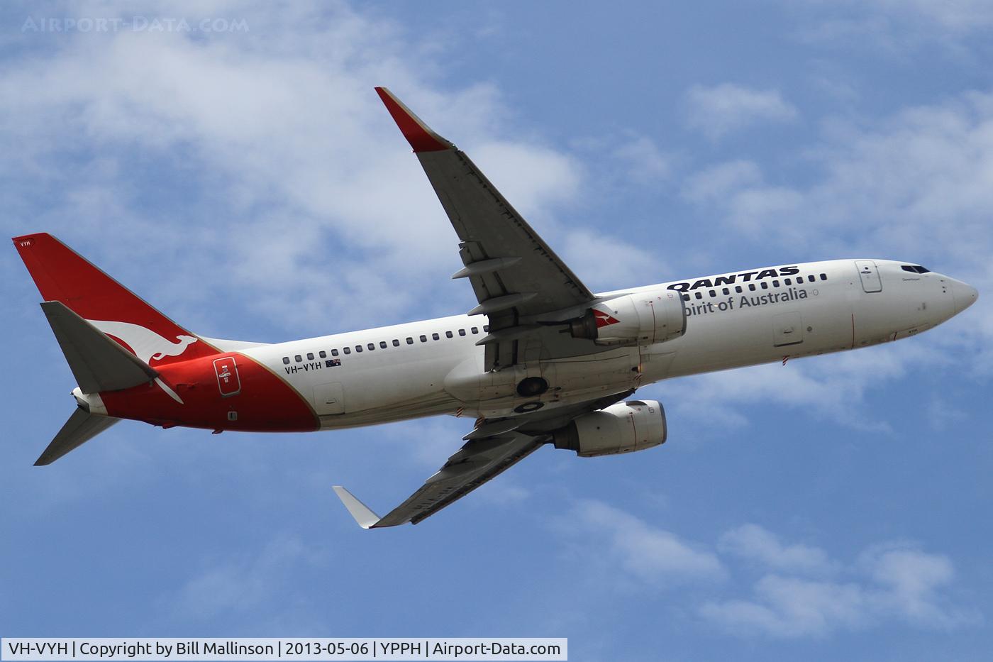 VH-VYH, 2005 Boeing 737-838 C/N 34180, AWAY FROM 21