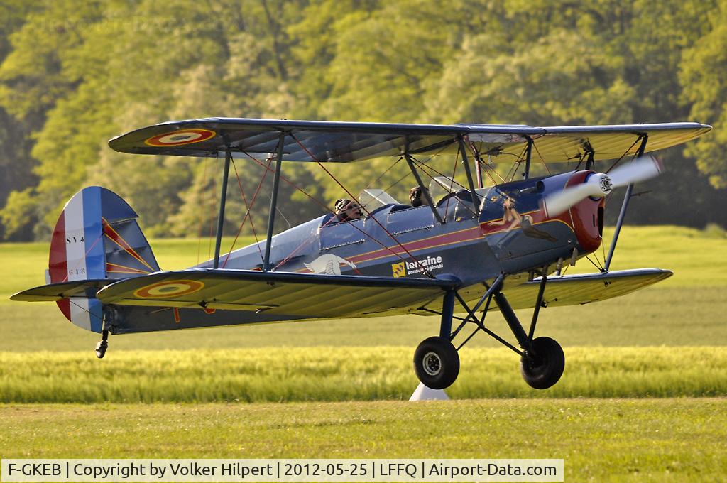 F-GKEB, Stampe-Vertongen SV-4C C/N 618, at lffq