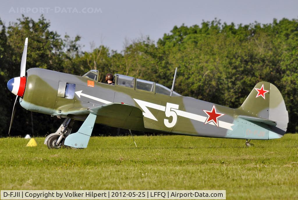 D-FJII, Yakovlev Yak-11 C/N Y-5434, at lffq