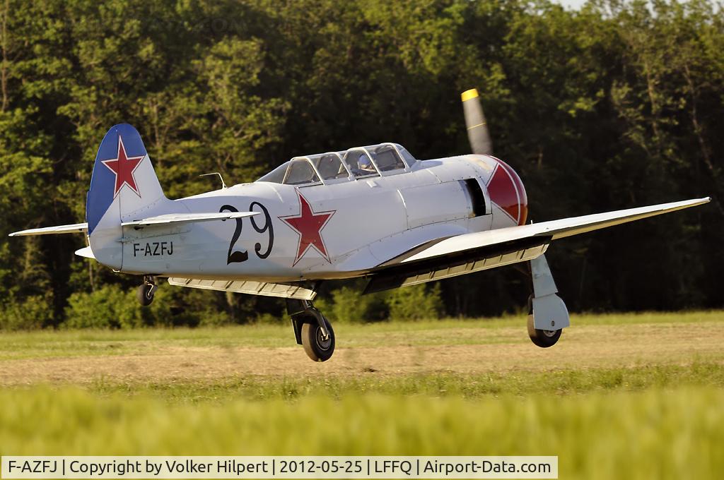 F-AZFJ, Yakovlev Yak-11 C/N 25 III/02, at lffq