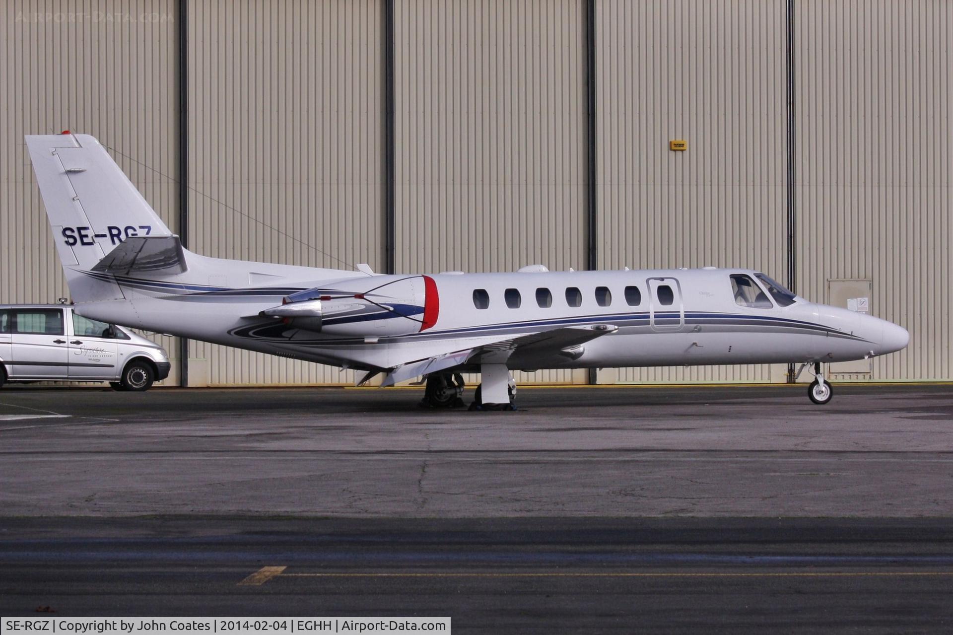 SE-RGZ, 2002 Cessna 560 Citation Encore C/N 560-0607, Parked at Citation Centre