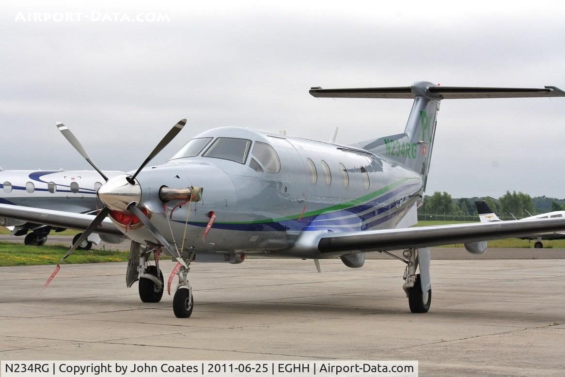 N234RG, 2003 Pilatus PC-12/45 C/N 520, At Pilatus Centre