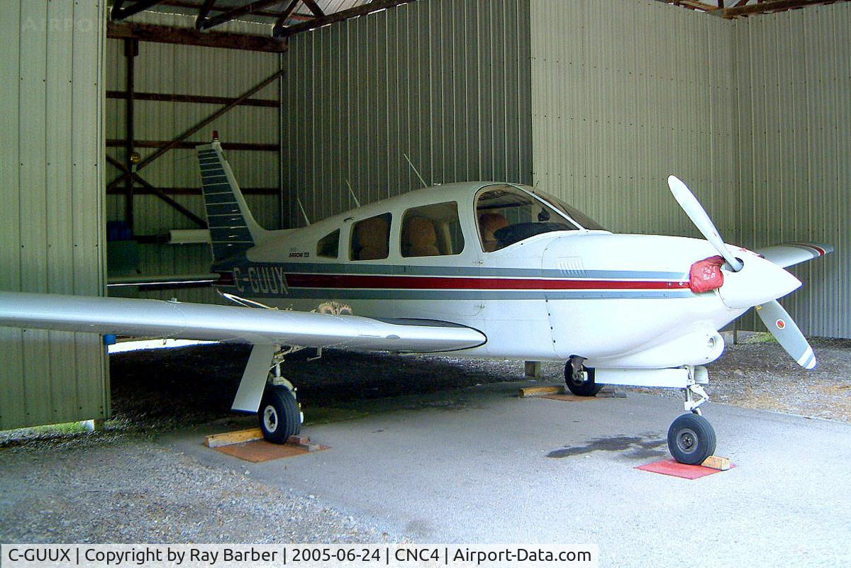 C-GUUX, 1977 Piper PA-28R-201T Cherokee Arrow III C/N 28R-7703036, Piper PA-28R-201T Turbo Arroww III [28R-7703036] Guelph~C 24/06/2005