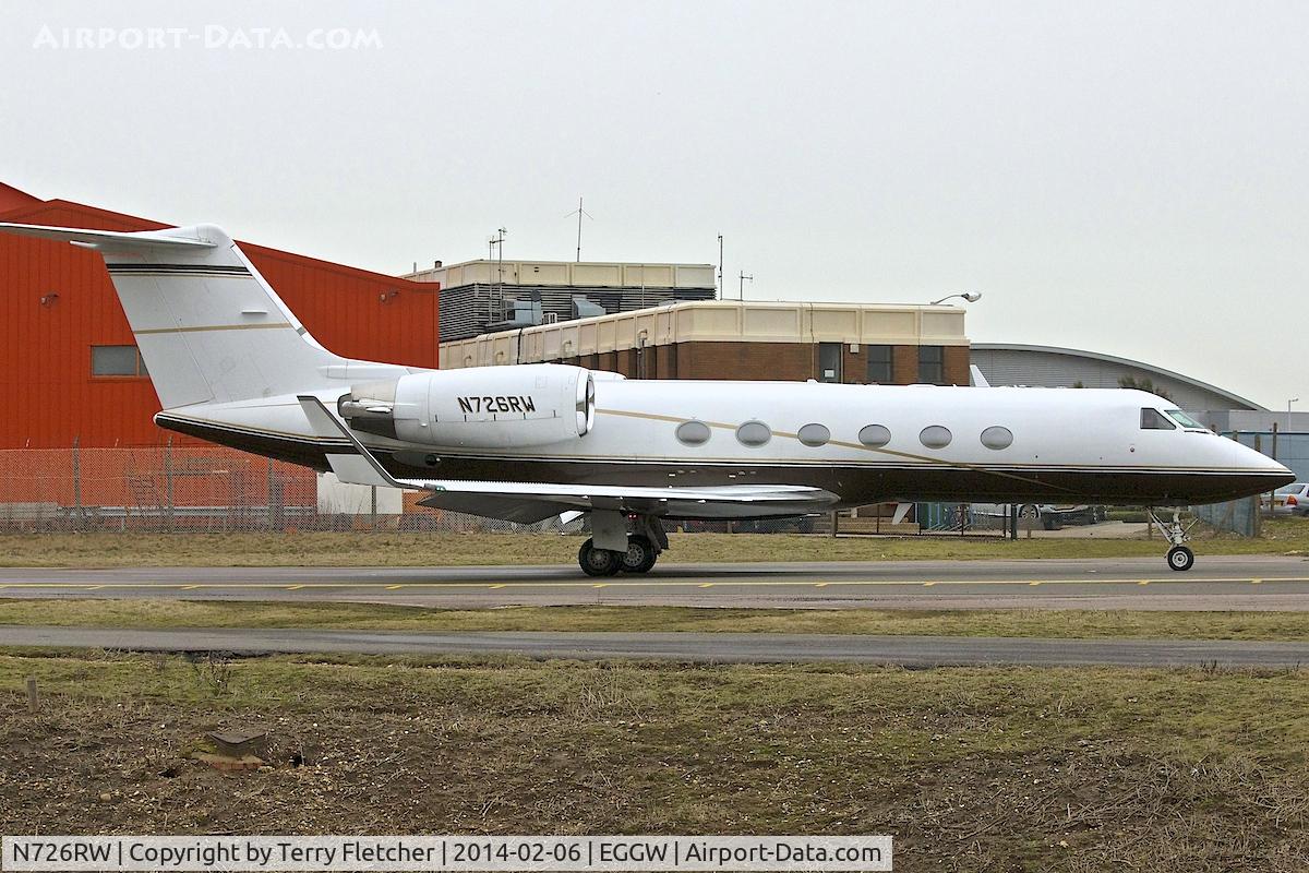 N726RW, 1987 Gulfstream Aerospace G-IV C/N 1039, 1987 Gulfstream Aerospace G-IV, c/n: 1039 at Luton