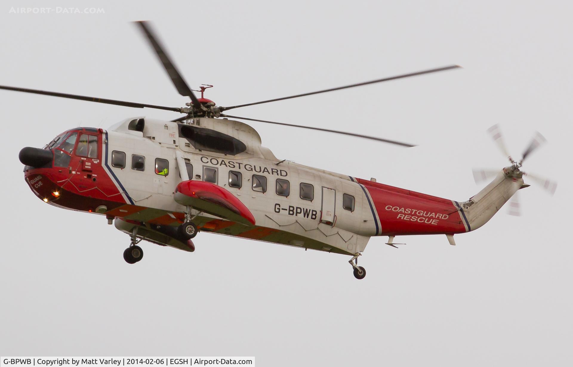 G-BPWB, 1979 Sikorsky S-61N C/N 61-822, Arriving at NWI for storage with Bristow's....