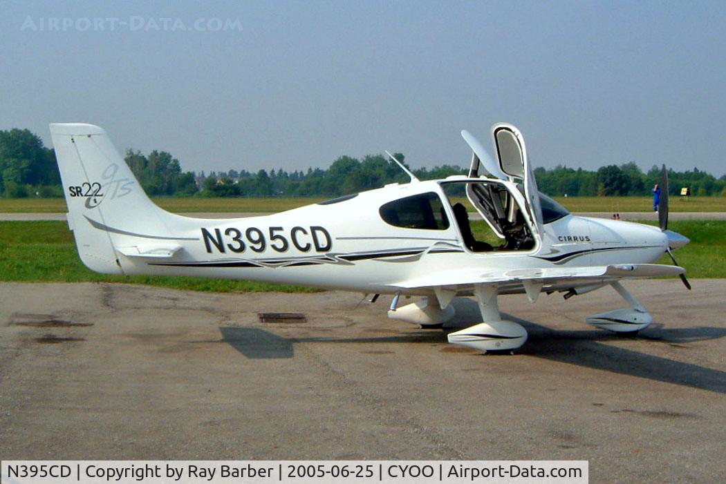 N395CD, 2005 Cirrus SR22 C/N 1263, Cirrus Design SR-22GTS [1263] Oshawa~C 25/06/2005