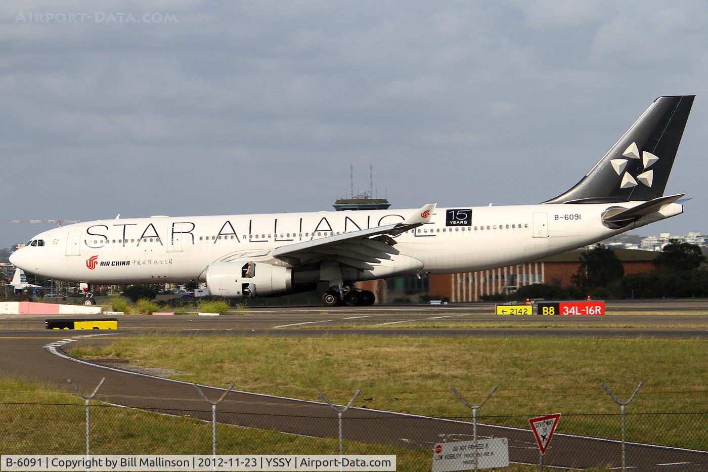 B-6091, 2007 Airbus A330-247 C/N 867, LANDED ON 16R