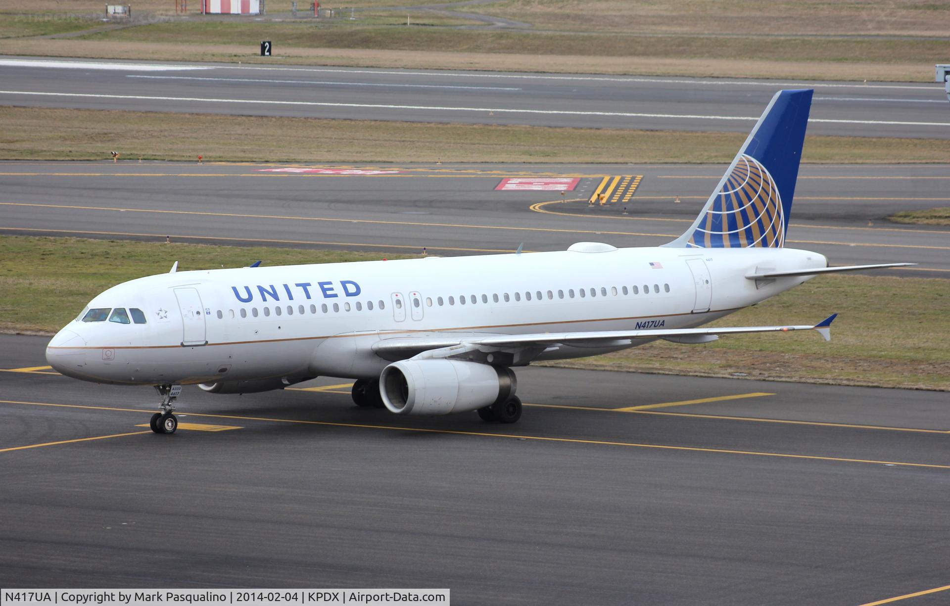 N417UA, 1994 Airbus A320-232 C/N 483, Airbus A320