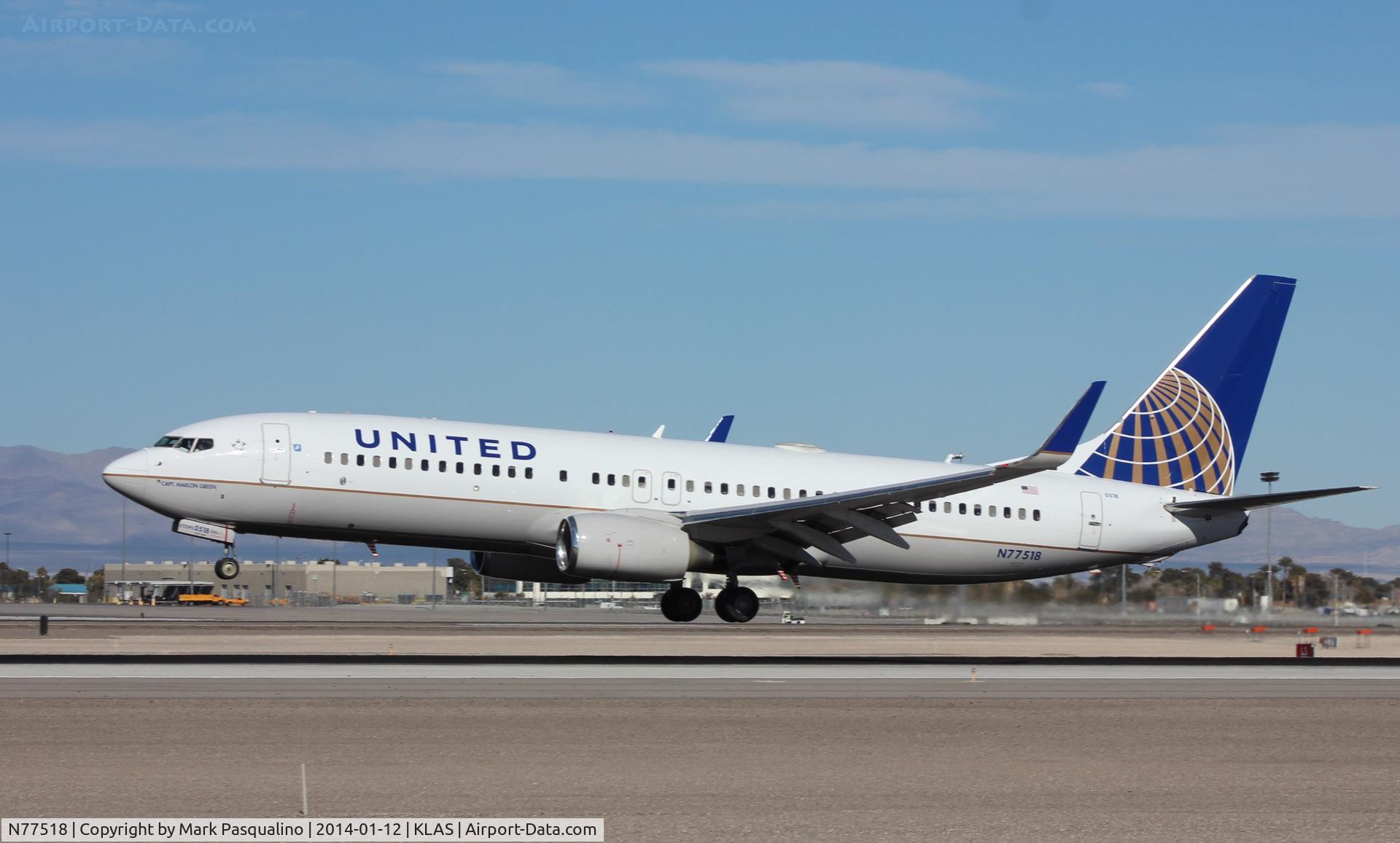 N77518, 2008 Boeing 737-824 C/N 31605, Boeing 737-800