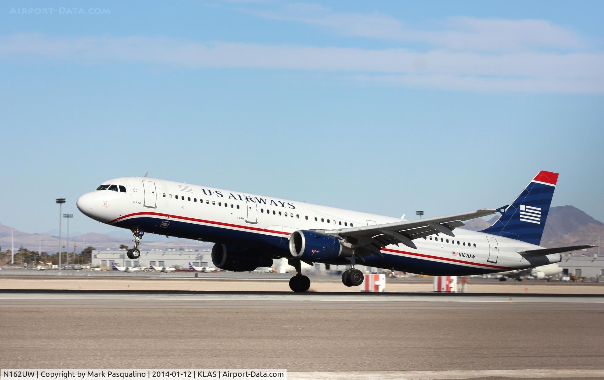 N162UW, 2001 Airbus A321-211 C/N 1412, Airbus A321