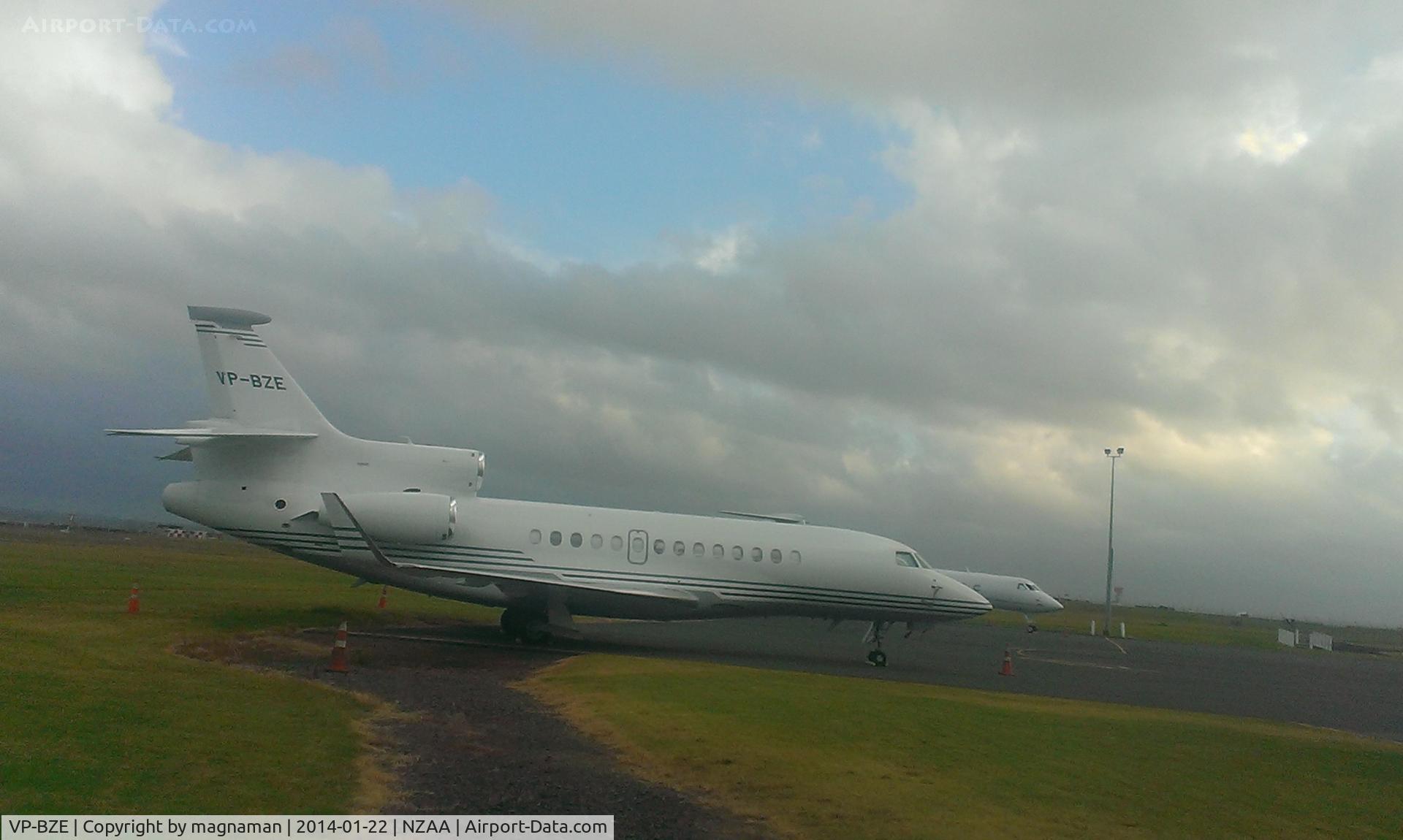 VP-BZE, 2007 Dassault Falcon 7X C/N 14, Falcon 7X getting very common. Still not sure what is difference to Falcon 900.