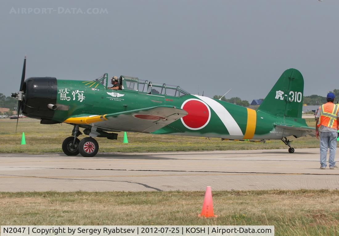 N2047, 1952 Canadian Car & Foundry T-6 Harvard Mk.4 C/N CCF4-83, AirVenture 2012