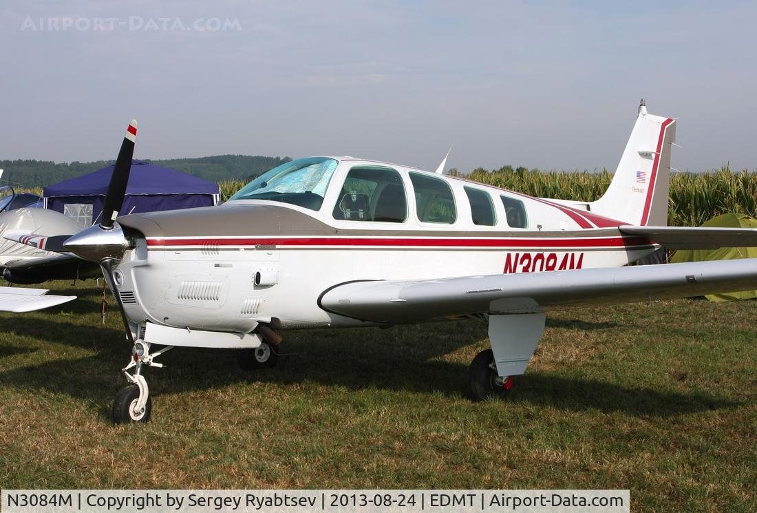 N3084M, 1988 Beech B36TC Bonanza C/N EA-480, Tannkosh 2013