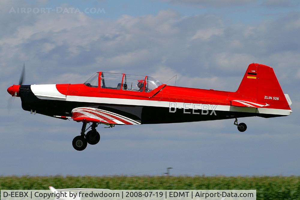 D-EEBX, Zlin Z-526 Trener Master C/N 1060, Tannkosh 2008