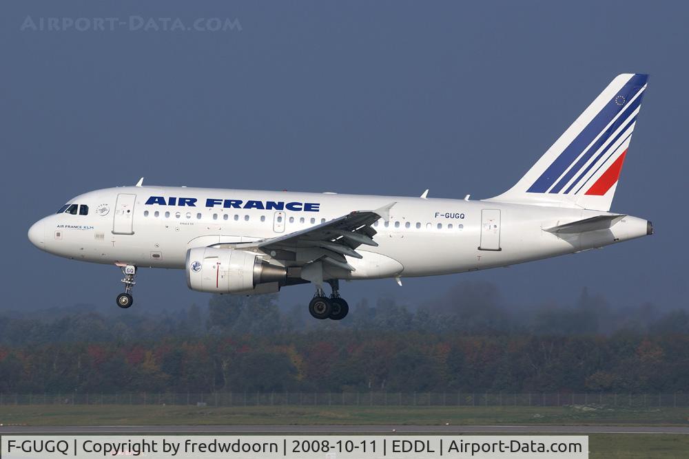 F-GUGQ, 2006 Airbus A318-111 C/N 2972, Air France-KLM