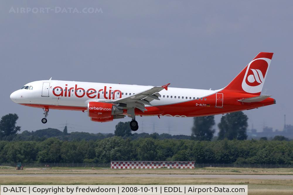 D-ALTC, 2001 Airbus A320-214 C/N 1441, Air Berlin ops by LTU