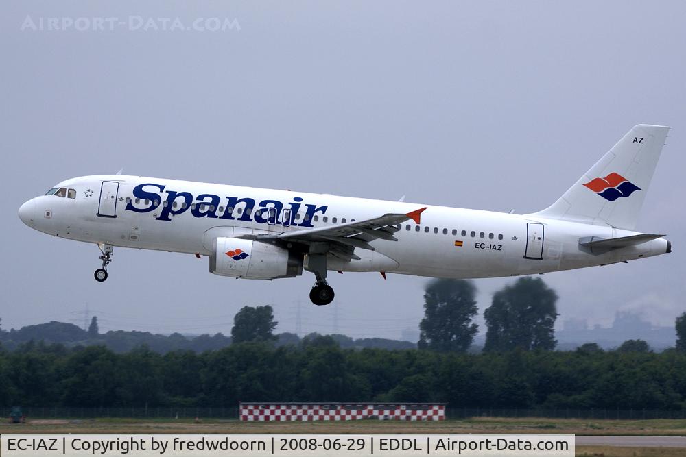 EC-IAZ, 2001 Airbus A320-232 C/N 1631, Spanair
