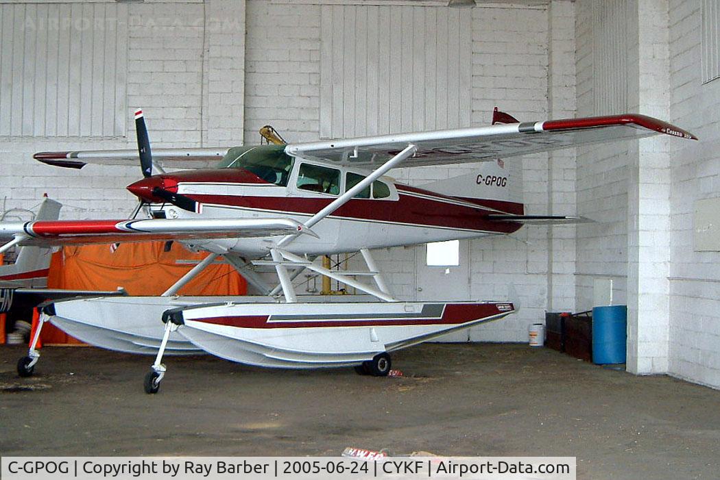 C-GPOG, 1980 Cessna A185F Skywagon 185 C/N 18504096, Cessna A.185F Skywagon 185 [185-04096] Kitchener-Waterloo Regional 24/06/2005