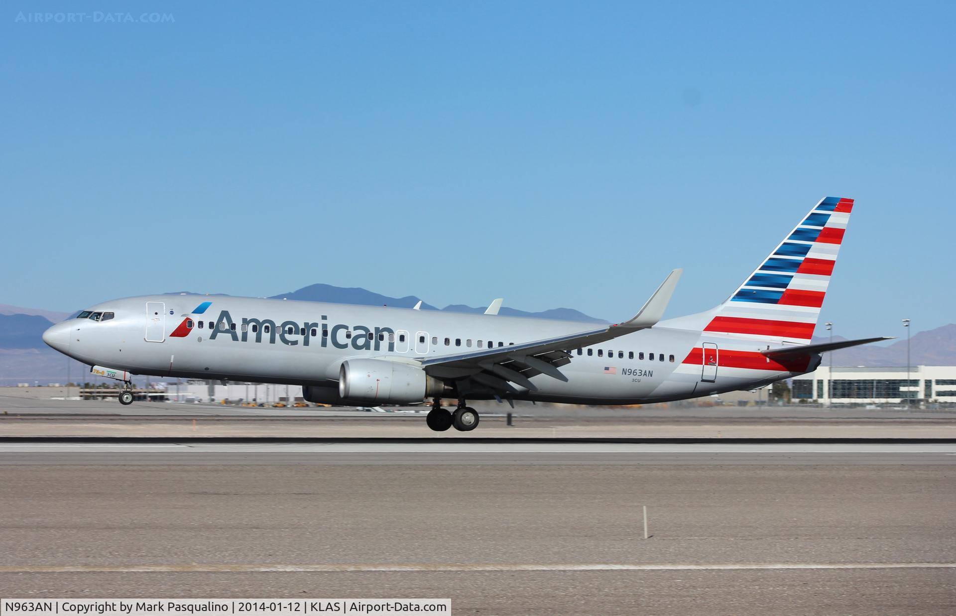 N963AN, 2001 Boeing 737-823 C/N 29543, Boeing 737-800