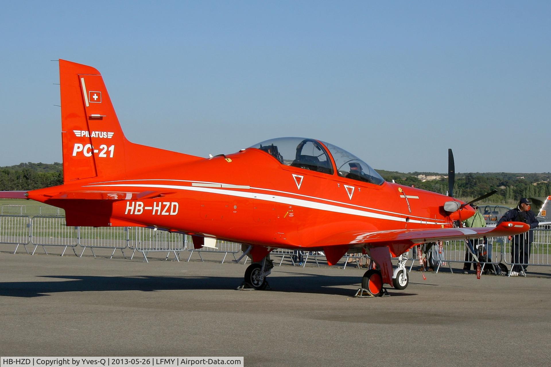 HB-HZD, 2007 Pilatus PC-21 C/N 102, Pilatus PC-21, Static display, Salon de Provence Air Base 701 (LFMY) Open day 2013