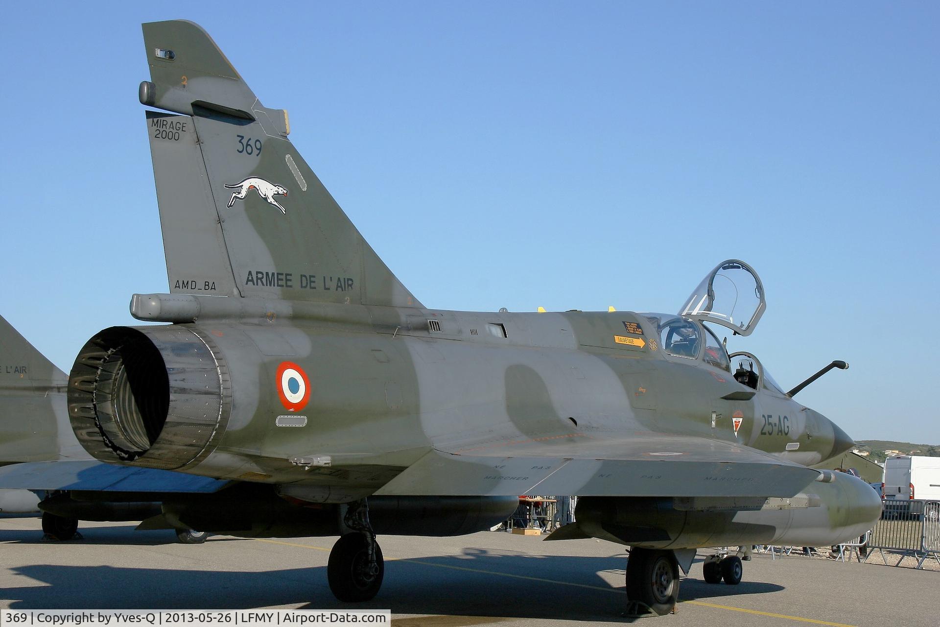 369, Dassault Mirage 2000N C/N 366, French Air Force Dassault Mirage 2000N (125-AG), Static Display, Salon de Provence Air Base 701 (LFMY) Open day 2013