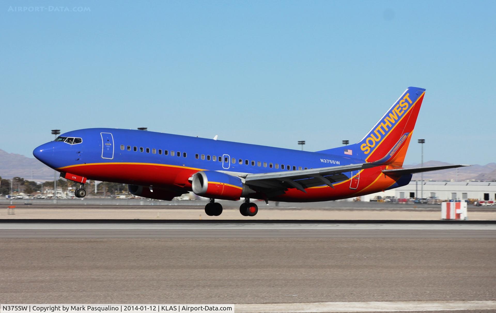 N375SW, 1993 Boeing 737-3H4 C/N 26583, Boeing 737-300