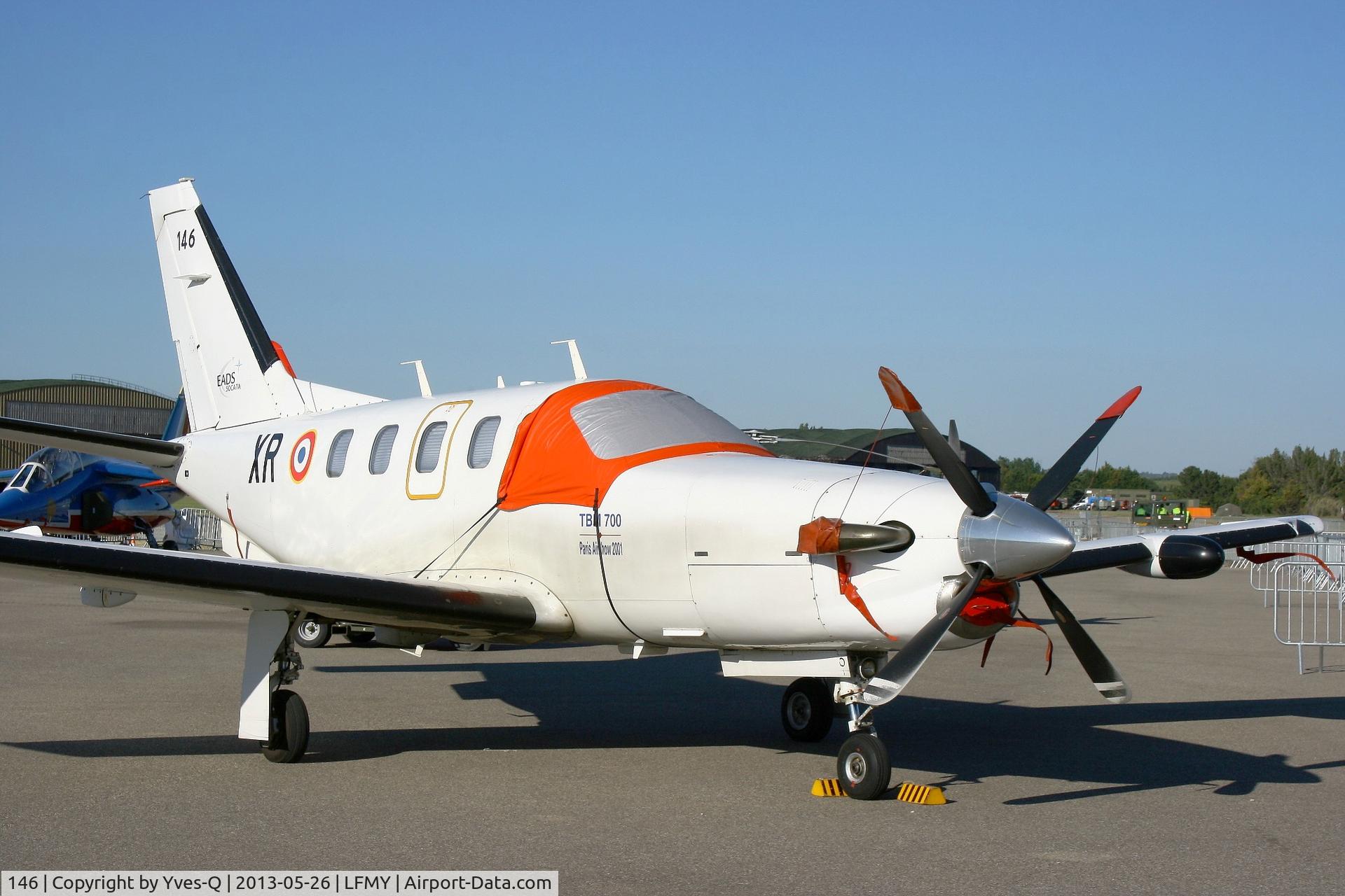 146, 1999 Socata TBM-700A C/N 146, Socata TBM-700A, Static display, Salon de Provence Air Base 701 (LFMY) Open day 2013