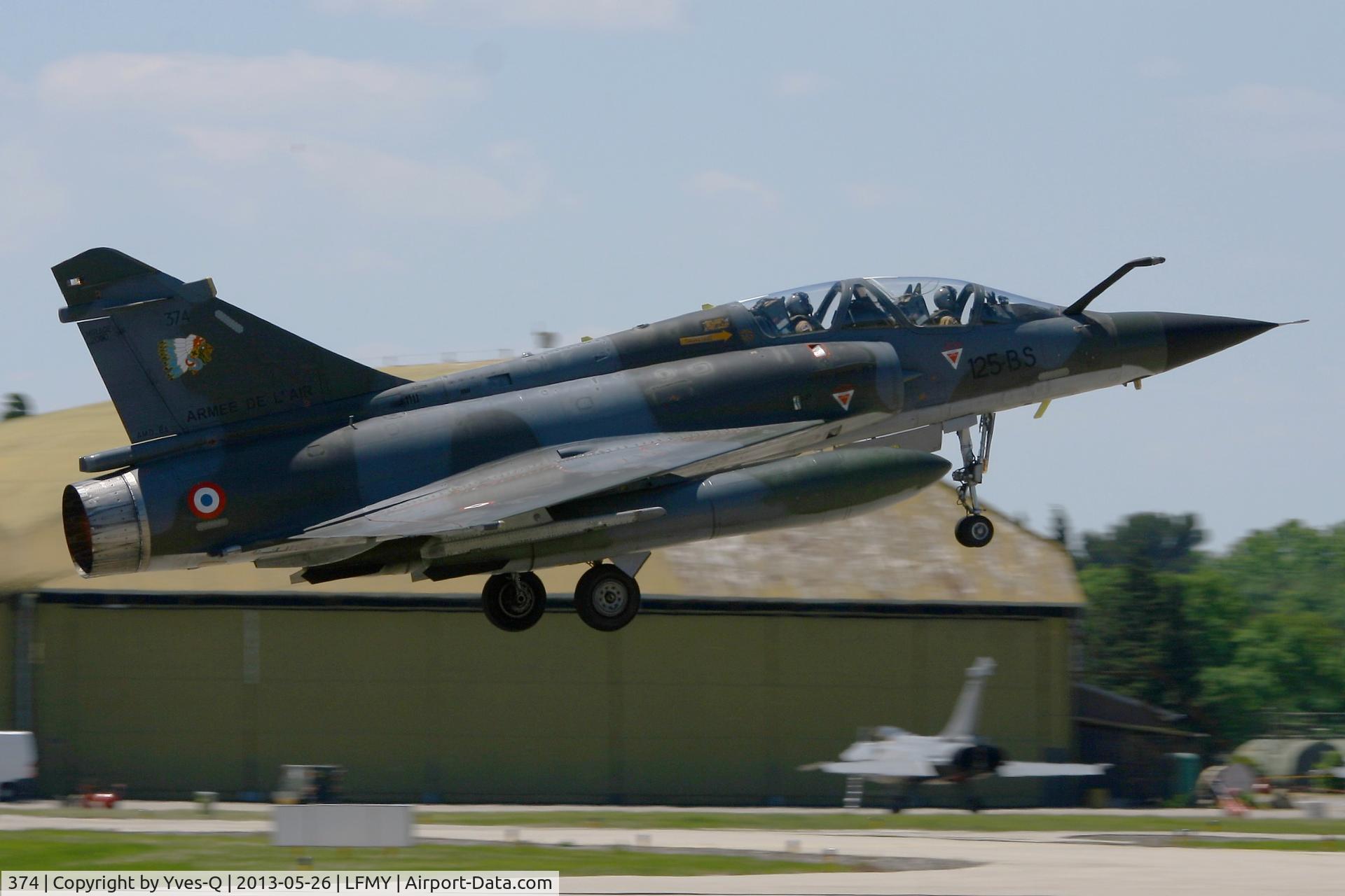374, Dassault Mirage 2000N C/N not found 374, Dassault Aviation 2000N, Take off Rwy 34, Salon de Provence Air Base 701 (LFMY) Open day 2013