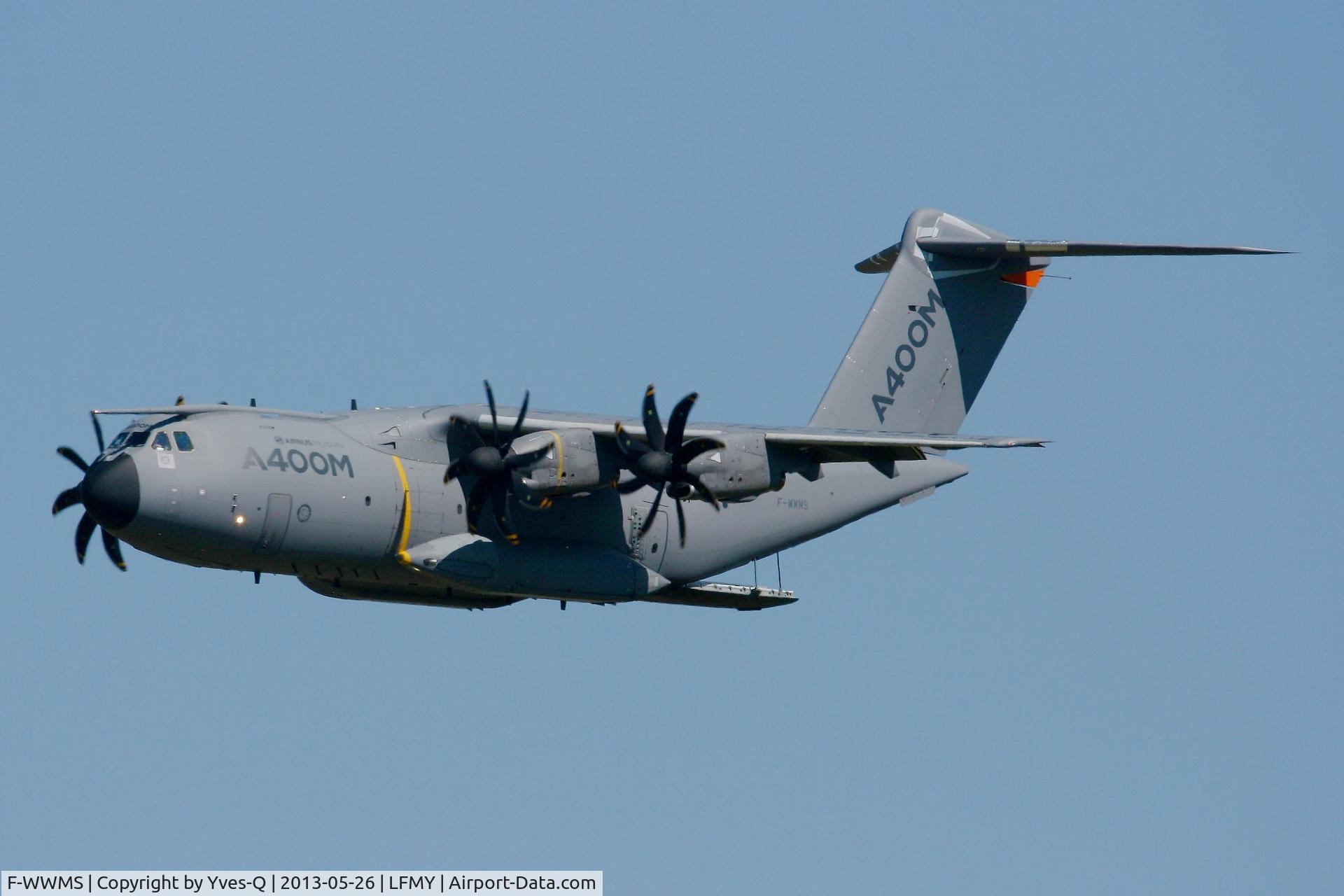 F-WWMS, 2010 Airbus A400M Atlas C/N 003, Airbus Military A400M Atlas, Solo display, Salon de Provence Air Base 701 (LFMY) Open day 2013