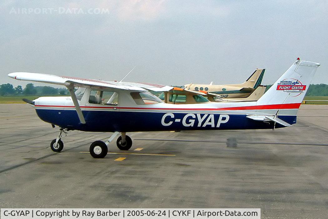 C-GYAP, 1979 Cessna 152 C/N 15283193, Cessna 152 [152-83193] Kitchener-Waterloo Regional 24/06/2005