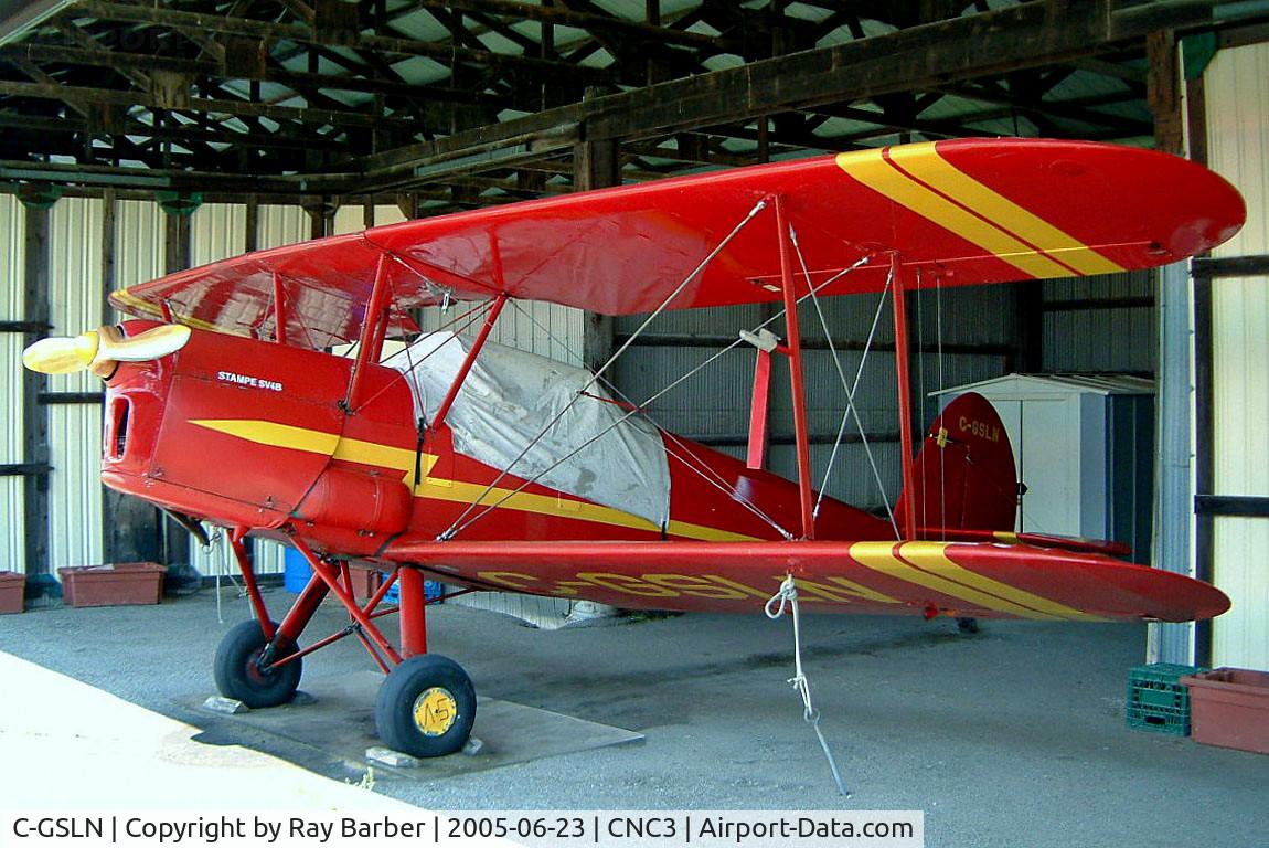 C-GSLN, 1954 Stampe-Vertongen SV-4B C/N 20, Stampe et Vertongen Stampe SV.4B [1162] Brampton~C 23/06/2005