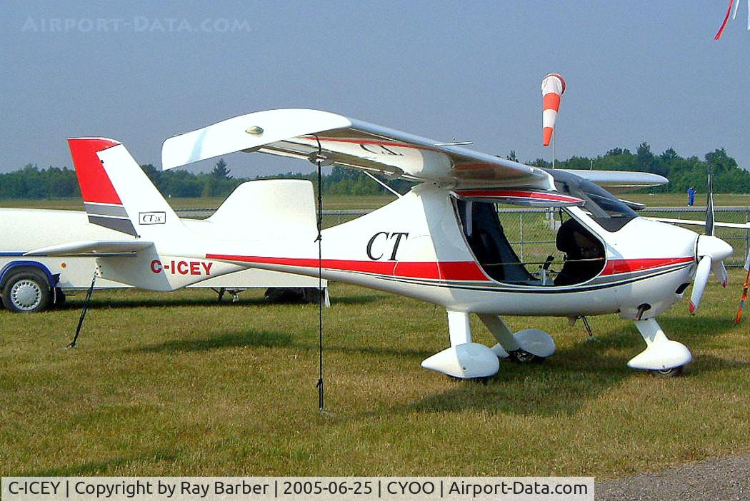 C-ICEY, 2003 Flight Design CT2K C/N 03.04.03.16, Flight Design CT-2K [03-04-03-16] Oshawa~C 25/06/2005