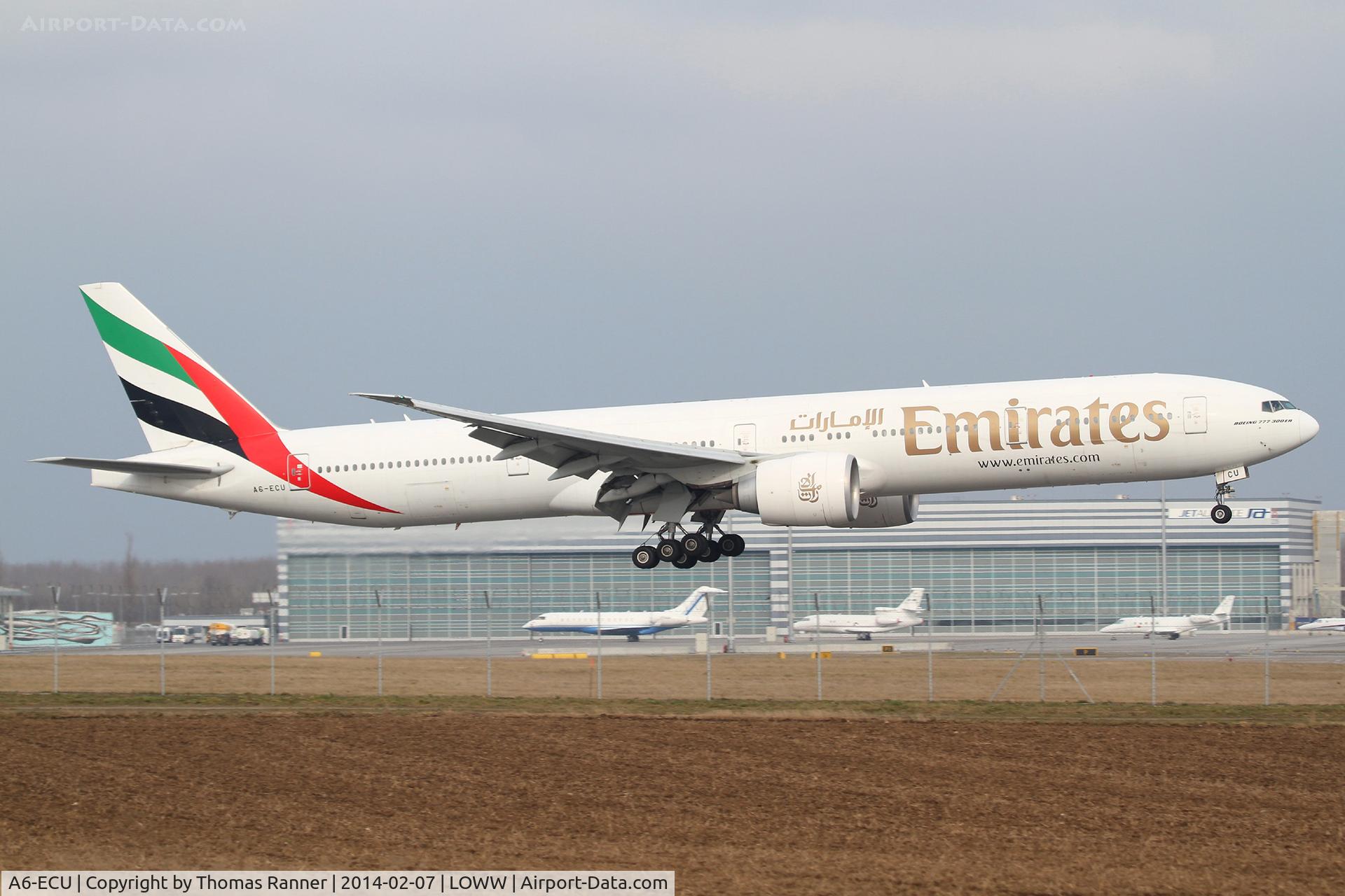 A6-ECU, 2009 Boeing 777-31H/ER C/N 35593, Emirates B777