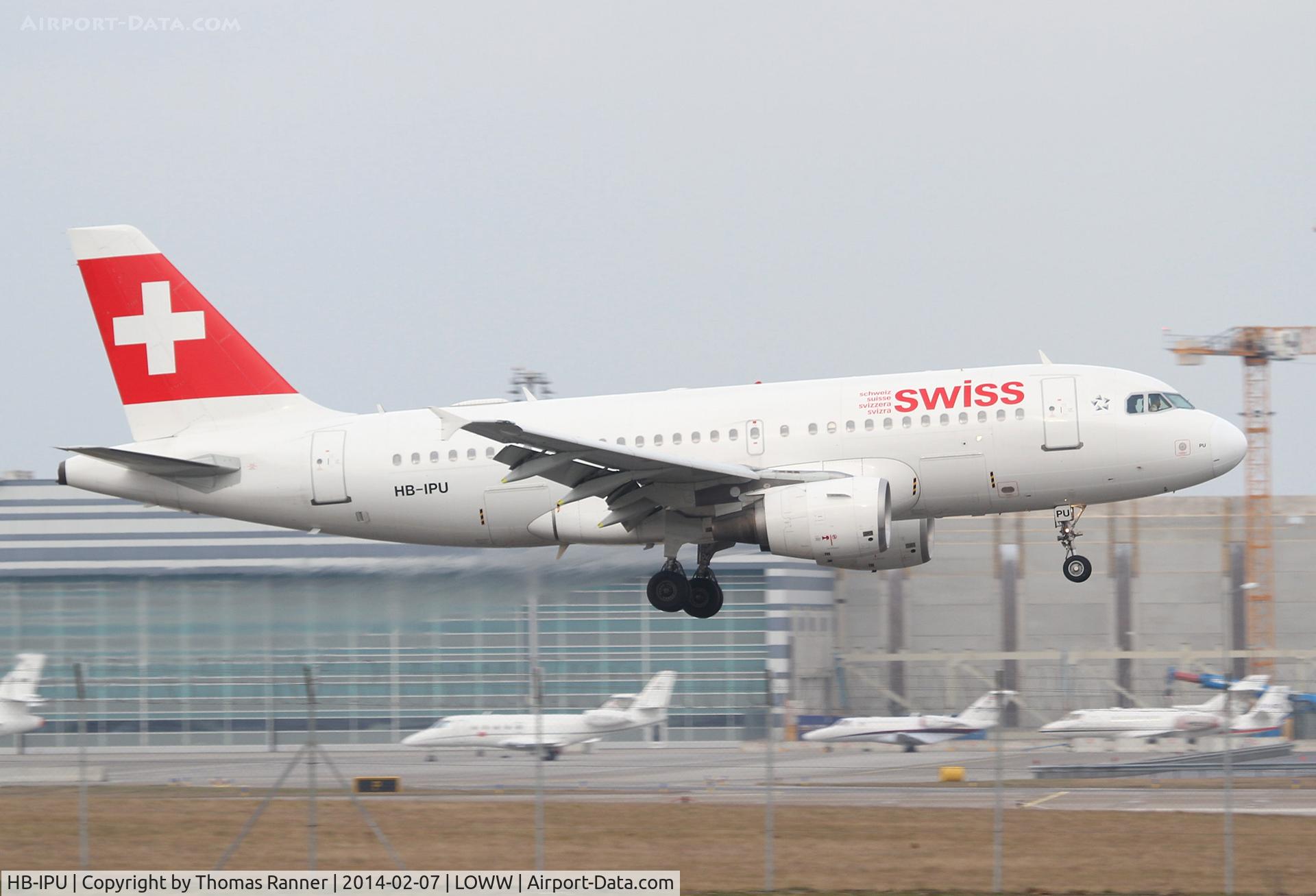 HB-IPU, 1997 Airbus A319-112 C/N 713, Swiss A319