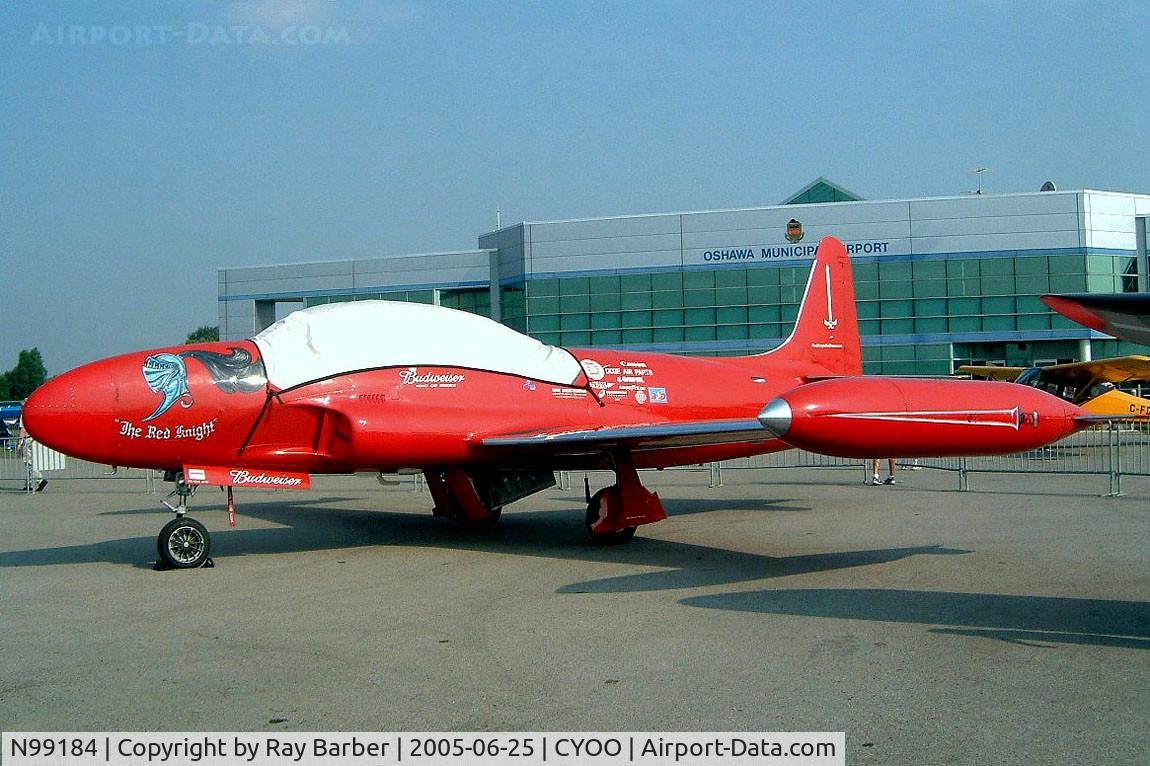N99184, 1955 Canadair T-33AN Silver Star 3 C/N T33-98, Canadair T-33AN Silver Star Mk.3 [T33-098] Oshawa~C 25/06/2005