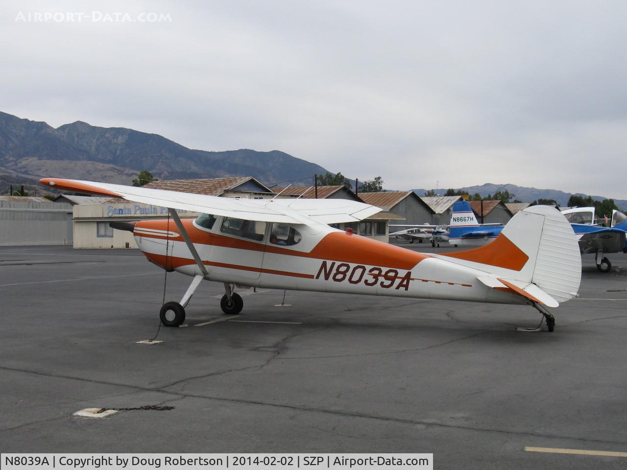 N8039A, 1952 Cessna 170B C/N 20891, 1952 Cessna 170B, Continental C145 145 Hp