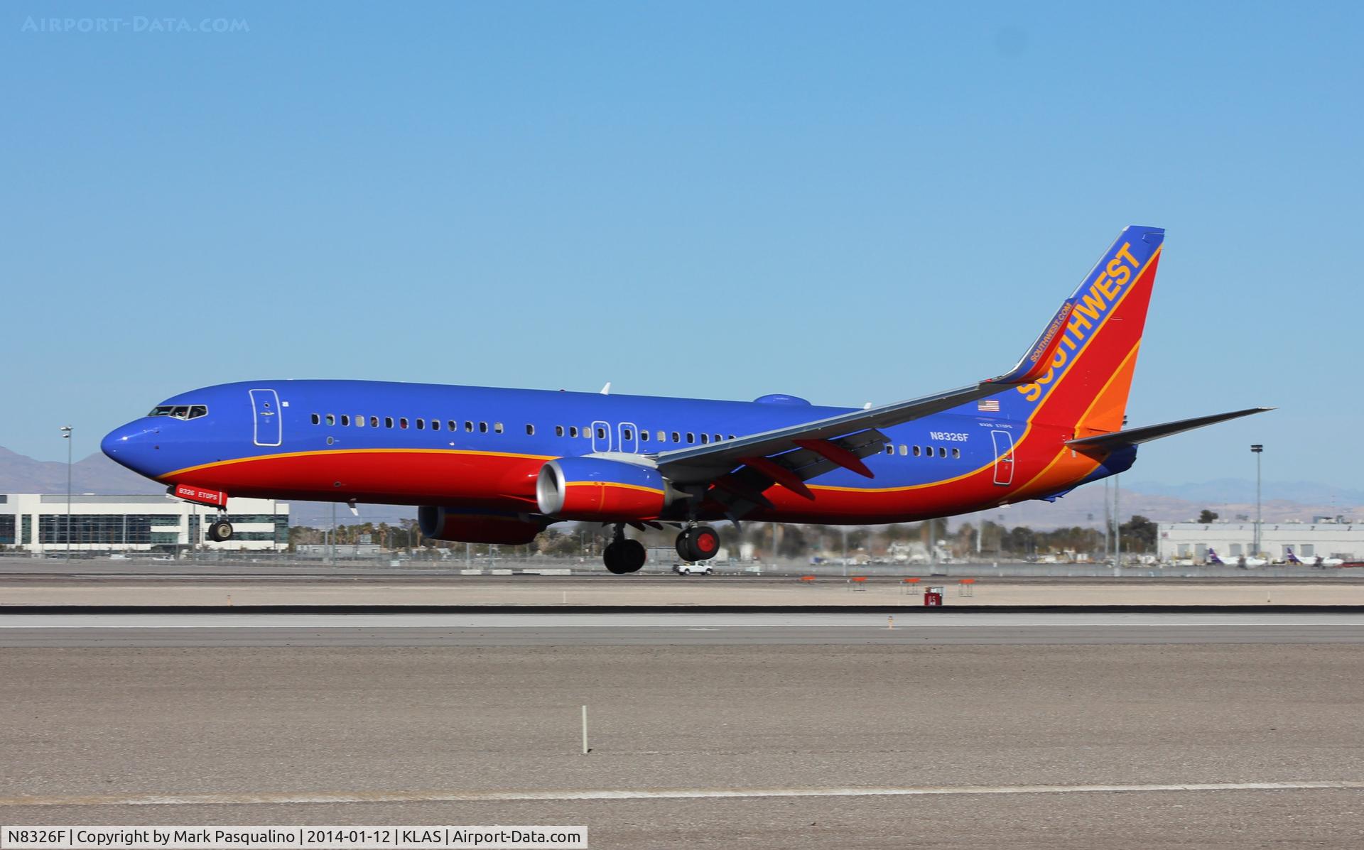 N8326F, 2012 Boeing 737-8H4 C/N 35969, Boeing 737-800