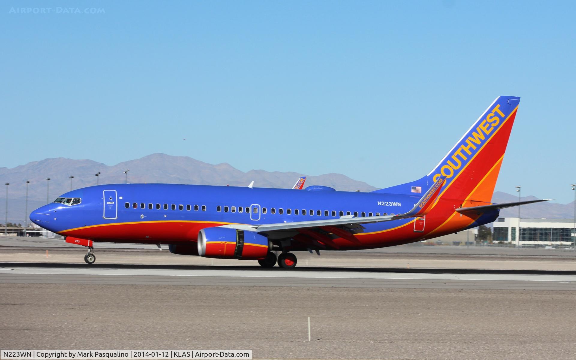 N223WN, 2005 Boeing 737-7H4 C/N 32492, Boeing 737-700
