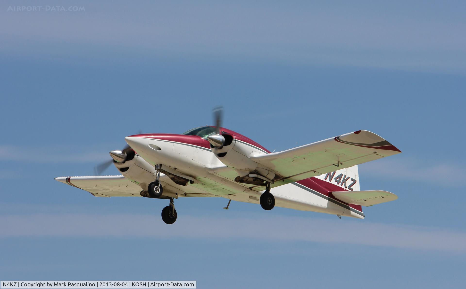 N4KZ, 1958 Piper PA-23-160 Apache C/N 23-1517, Piper PA-23-160