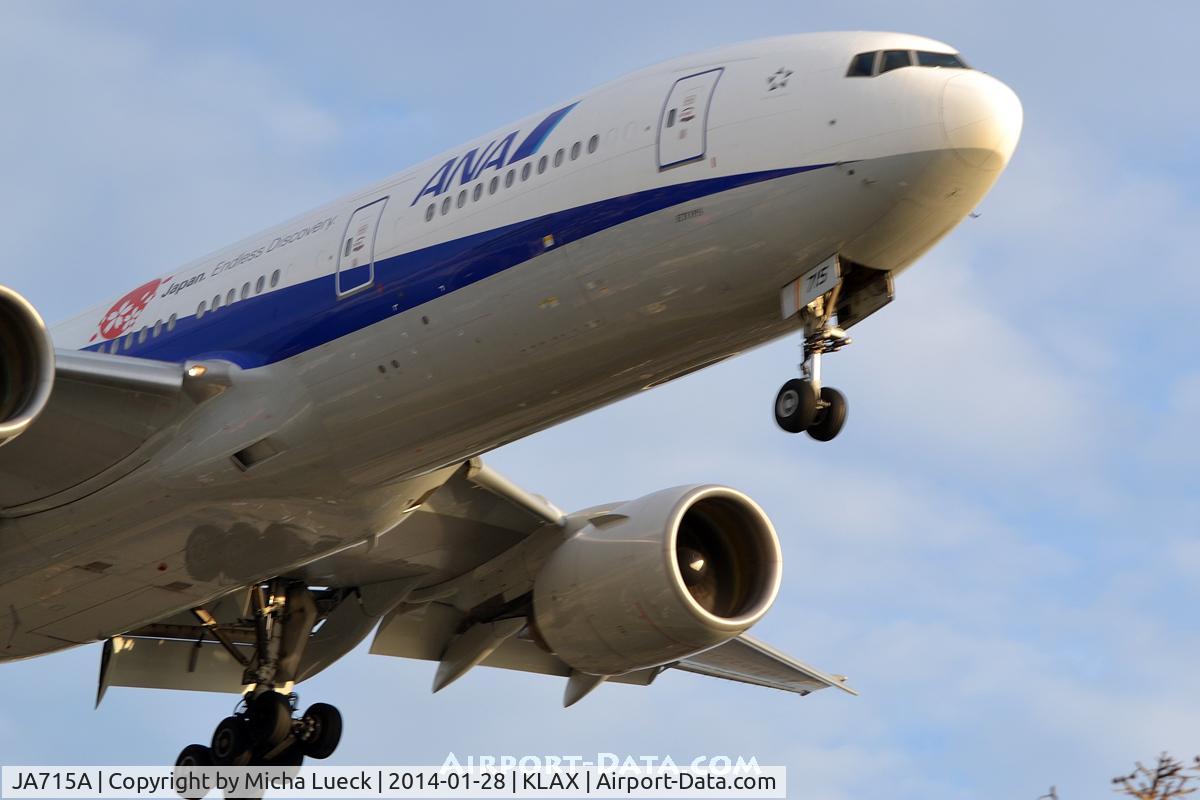 JA715A, 2006 Boeing 777-281/ER C/N 32646, At LAX