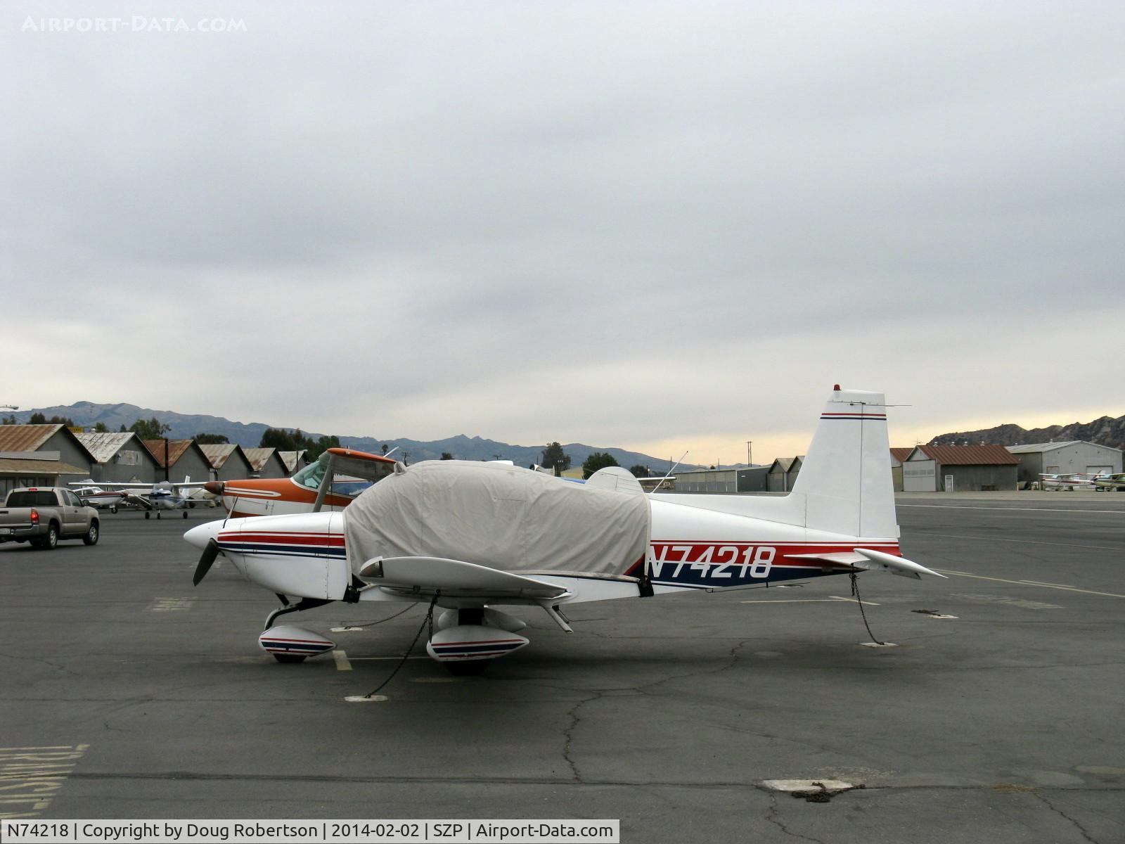 N74218, 1975 Grumman American AA-5B Tiger C/N AA5B-0164, 1975 Grumman American AA-5B TIGER, Lycoming O&VO-360 180 Hp