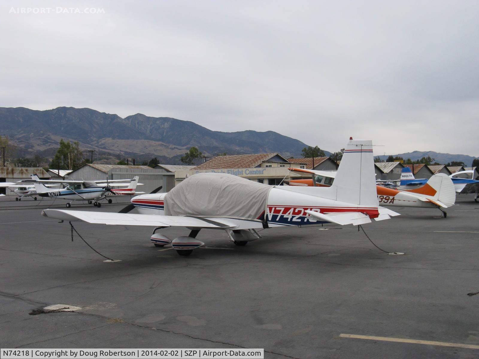 N74218, 1975 Grumman American AA-5B Tiger C/N AA5B-0164, 1975 Grumman American AA-5B TIGER, Lycoming O&VO-360 180 Hp