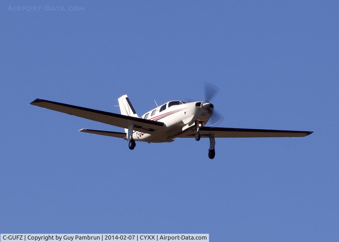 C-GUFZ, 2008 Piper PA-46R-350T Malibu Matrix C/N 4692072, Practicing missed approach