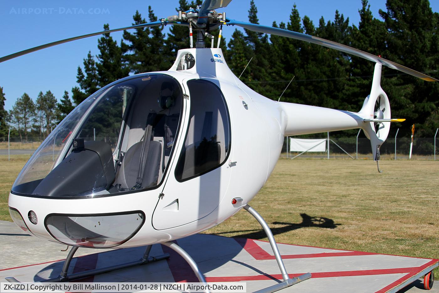 ZK-IZD, Guimbal Cabri G2 C/N 1044, OUTSIDE THE HANGAR