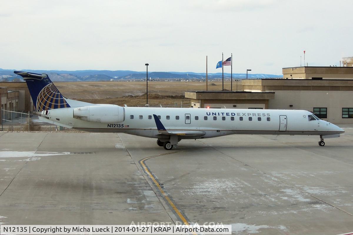 N12135, 2003 Embraer ERJ-145XR (EMB-145XR) C/N 145718, At Rapid City